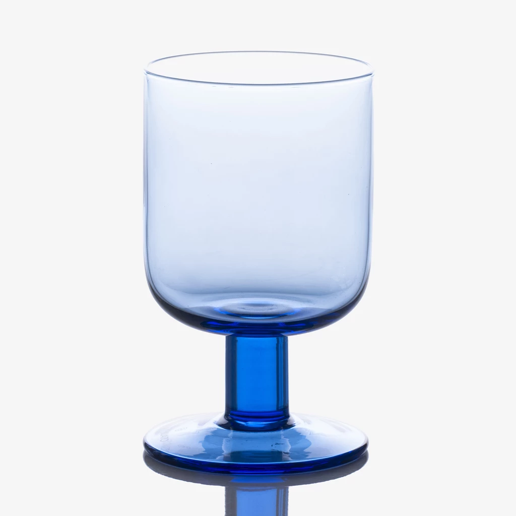 Weinglas Liscio Blau 4er-Set