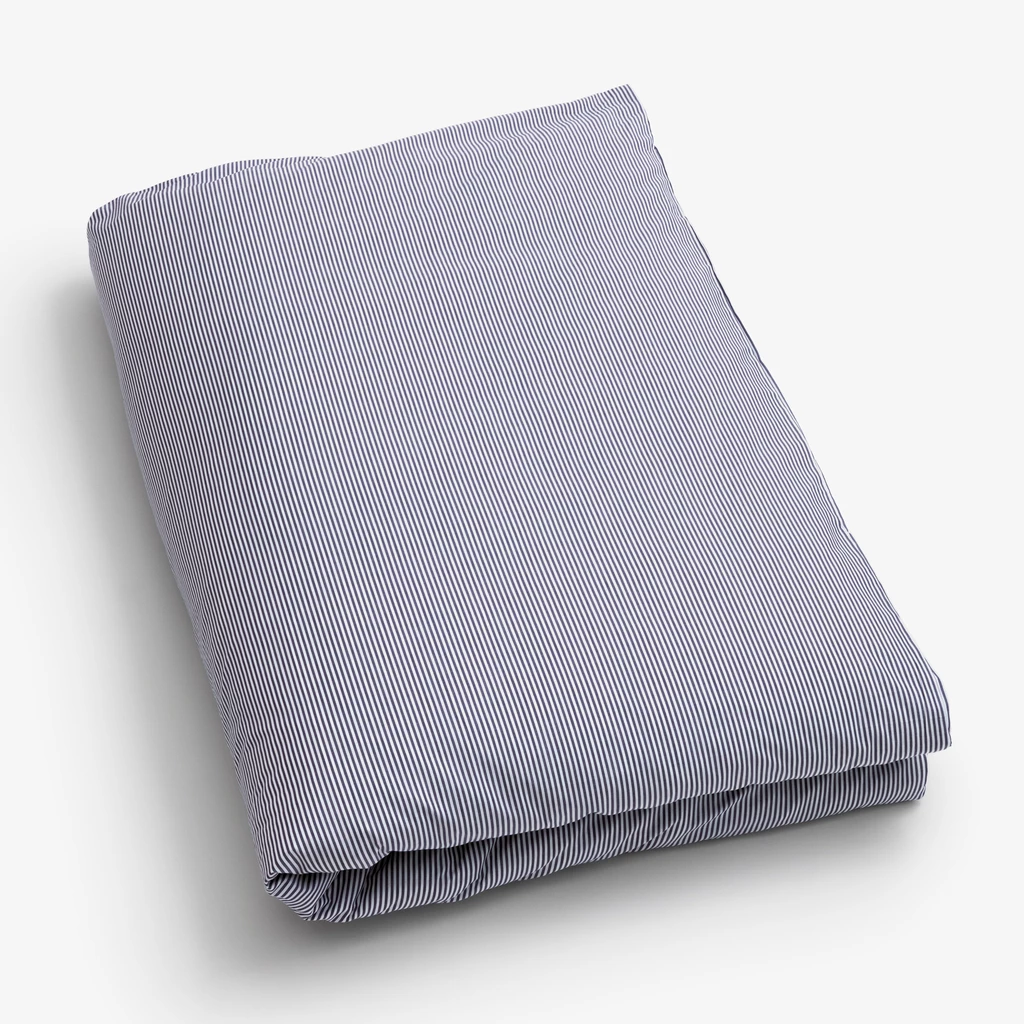 Bettbezug Liselund Streifen Marine 155 x 220 cm