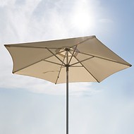 Alu-Sonnenschirm Natur, 300 cm