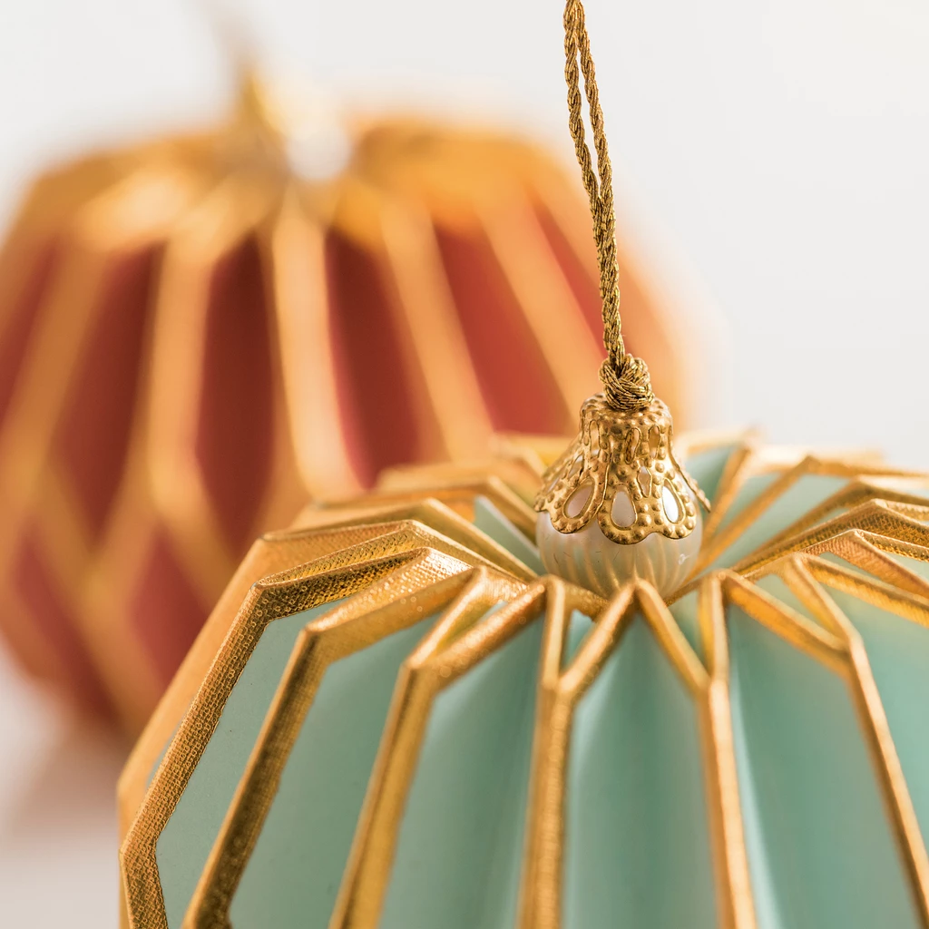Weihnachtsbaumschmuck Lampeeon Bunt 6 Stück