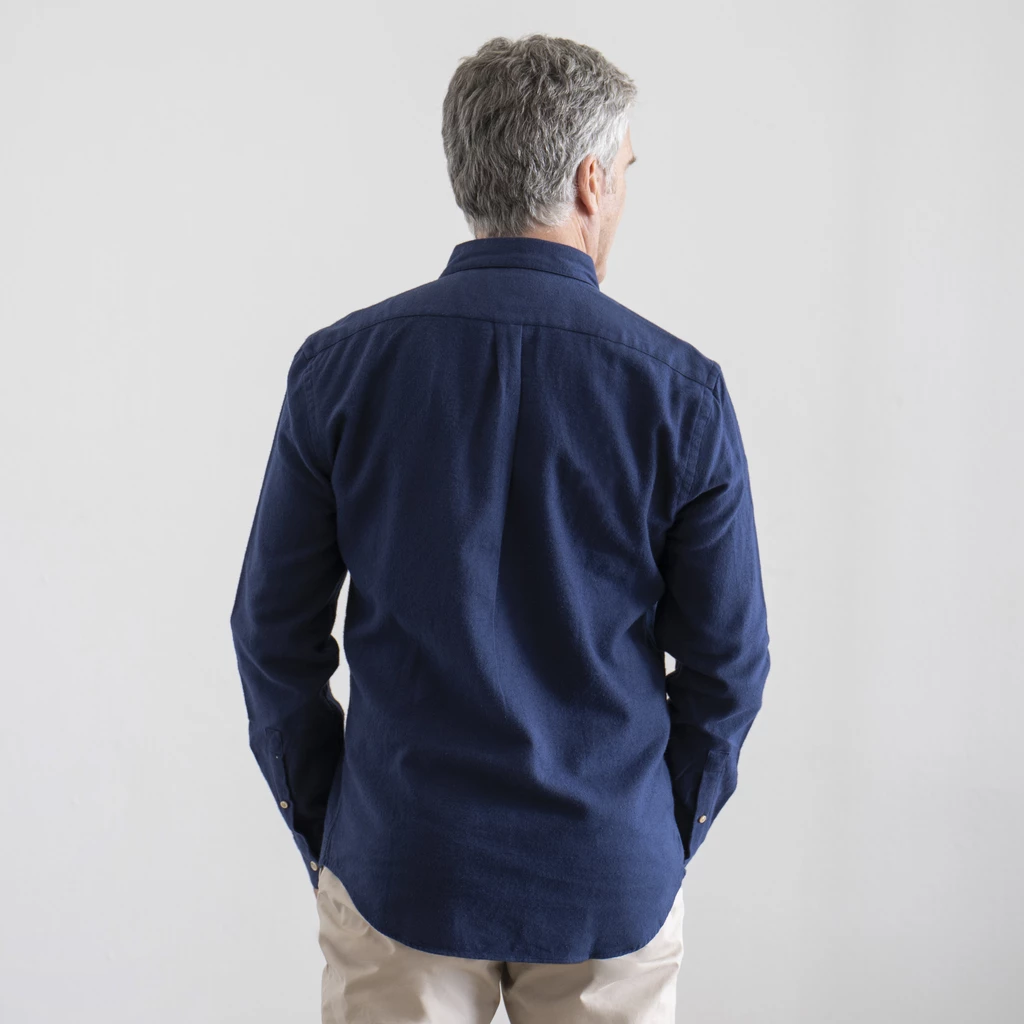 Portuguese Flanellhemd Navy Gr. S