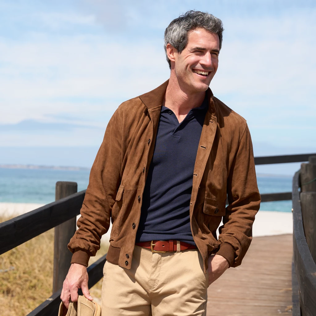 Marcello Franchetti Wildlederjacke