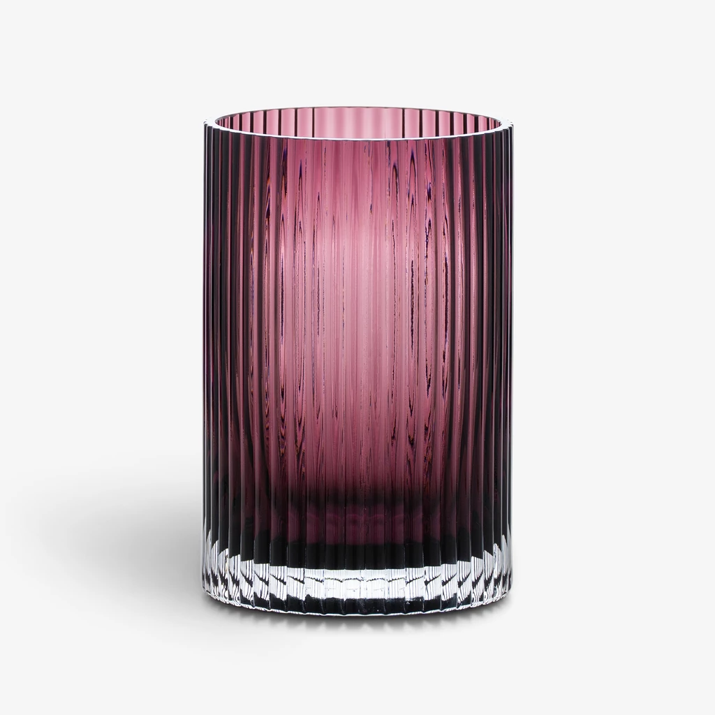 Vase Cannella 21 cm Weinrot