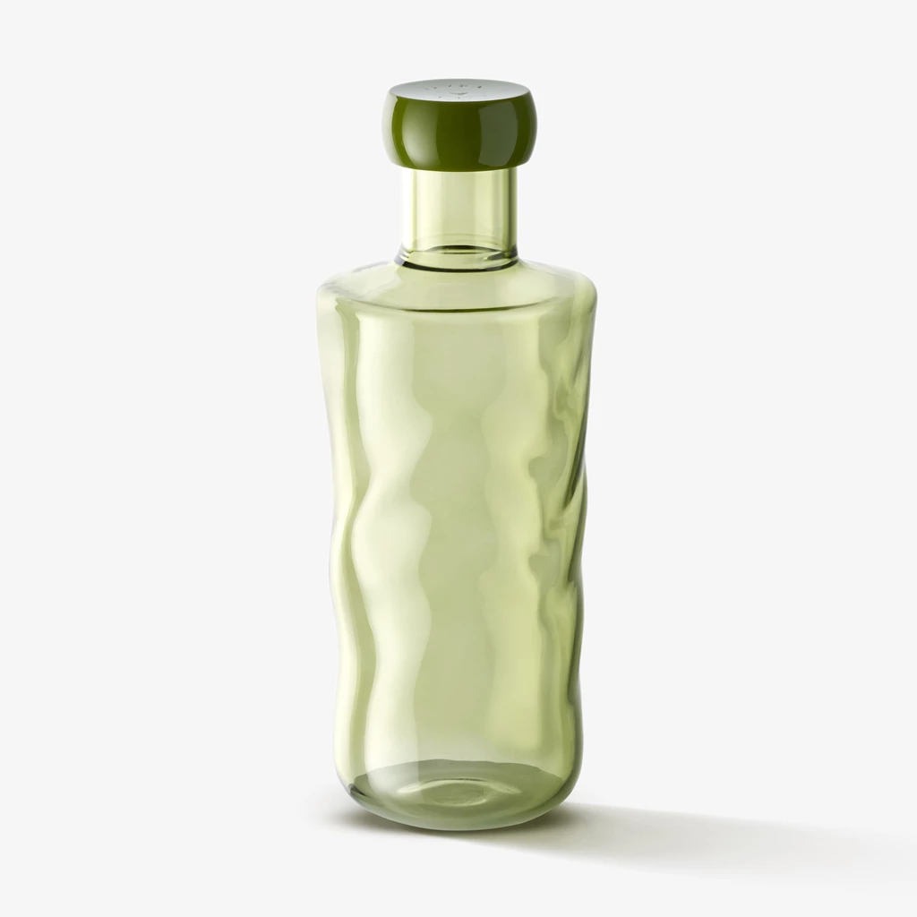 Wasserflasche Paveau Swirl Grün
