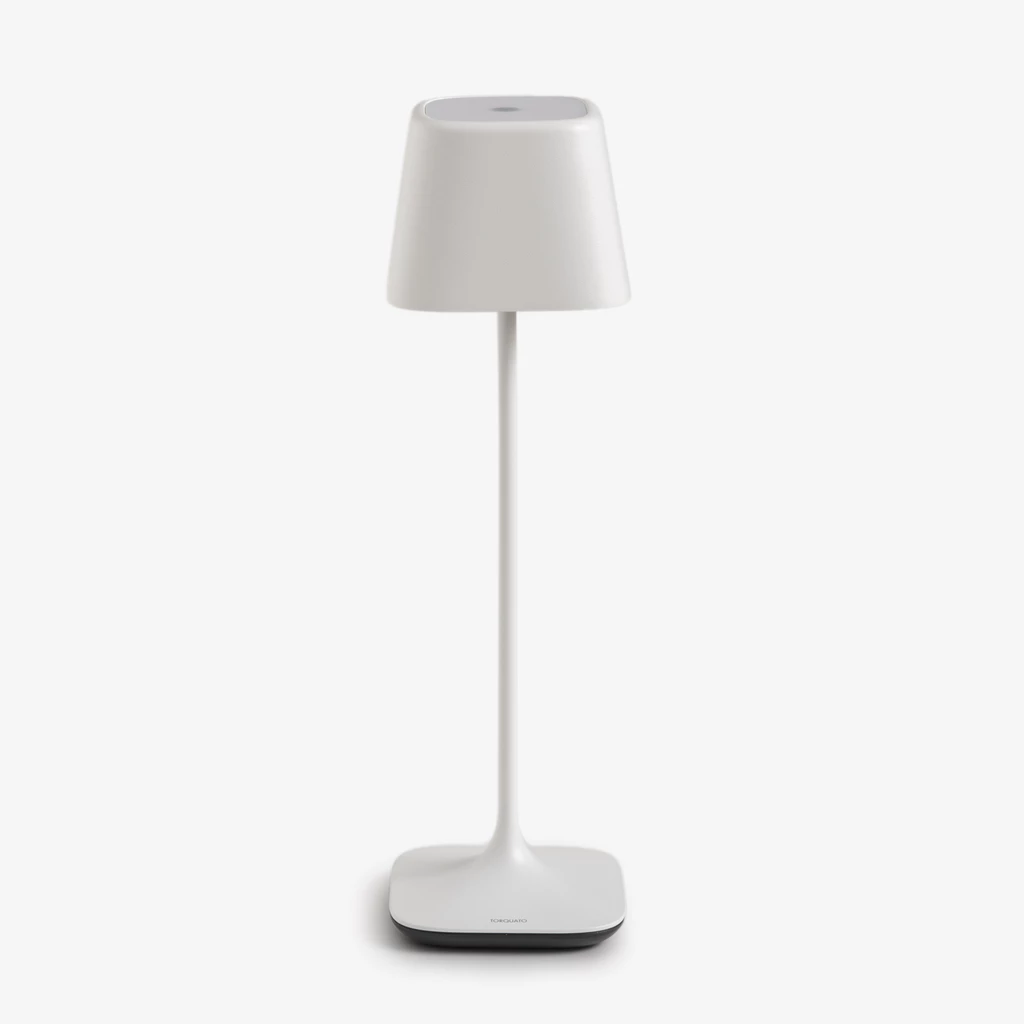 Tischlampe Quadrone Weiß 36 cm