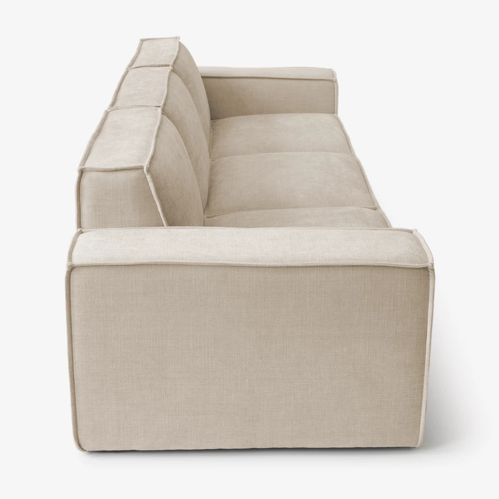 Modulares Sofa Estrade 4-Sitzer Sand