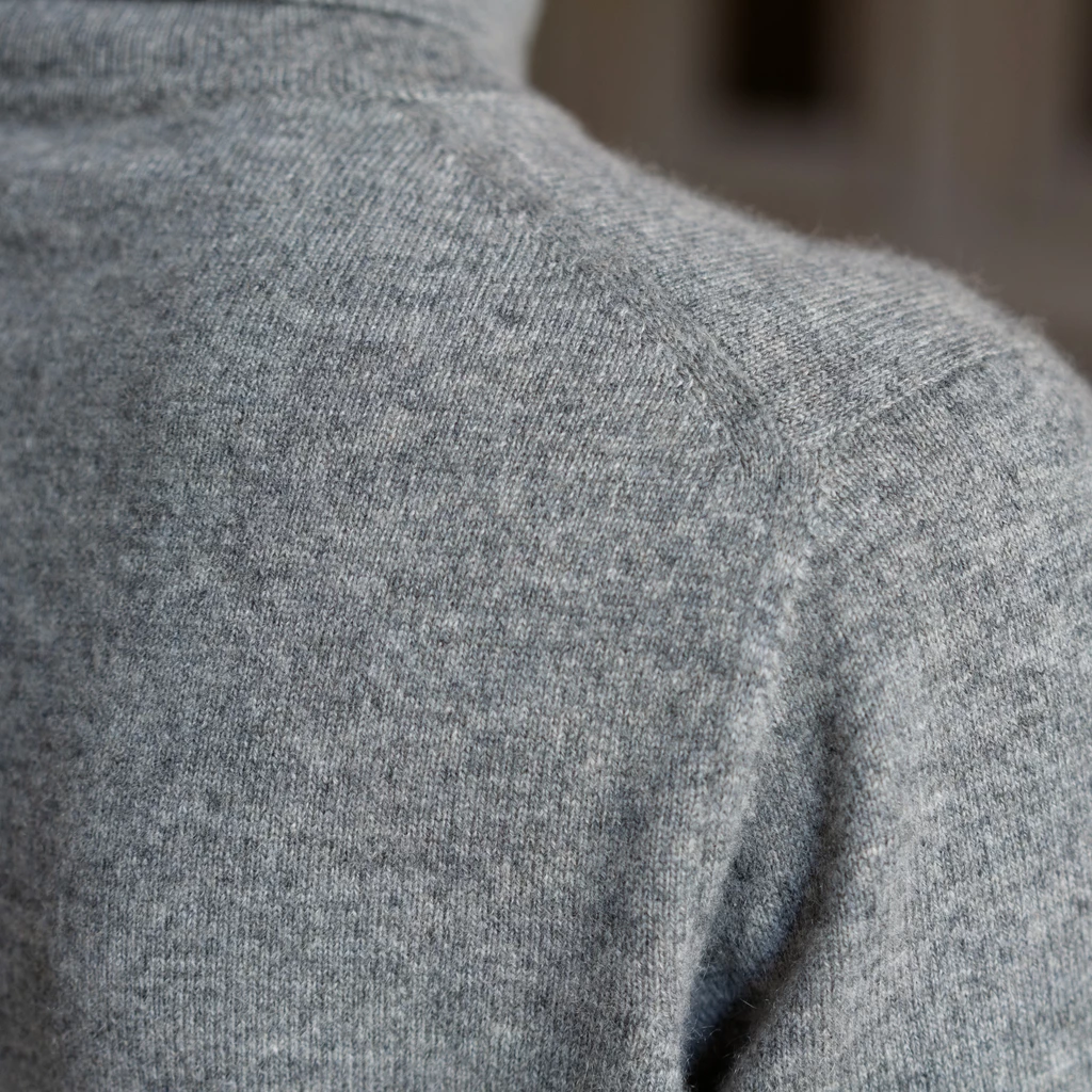 William Lockie X Torquato Rollkragen Kaschmir Flannel L