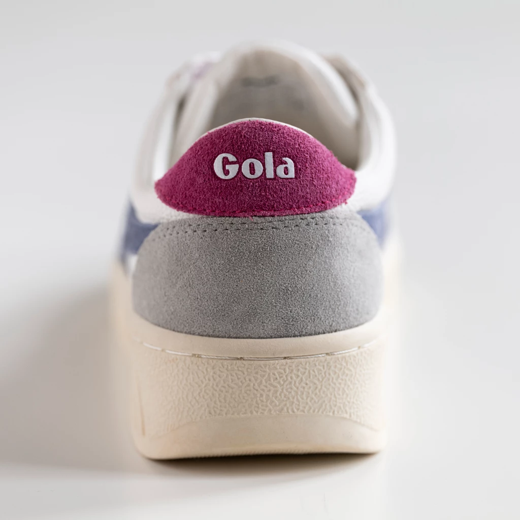 Gola Grandslam Trident Damen White/Moonlight/Fuchsia Gr. 37