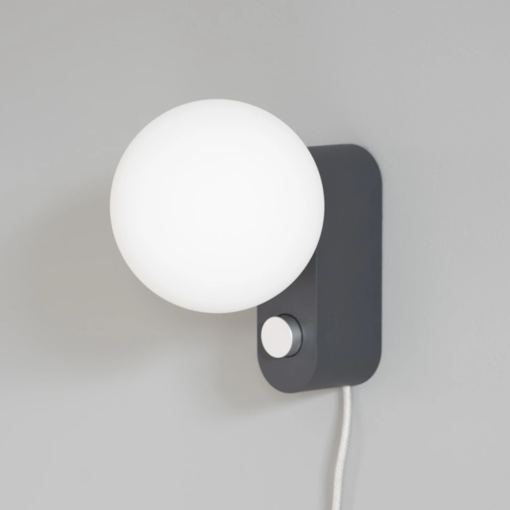 Tischlampe Alumina Charcoal