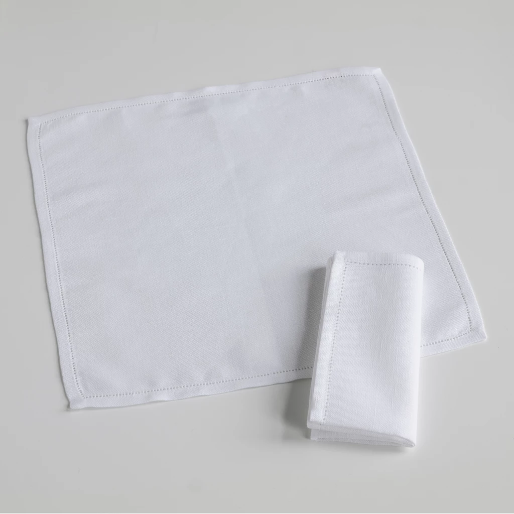 Serviette Busatti 40 x 40 cm Weiß