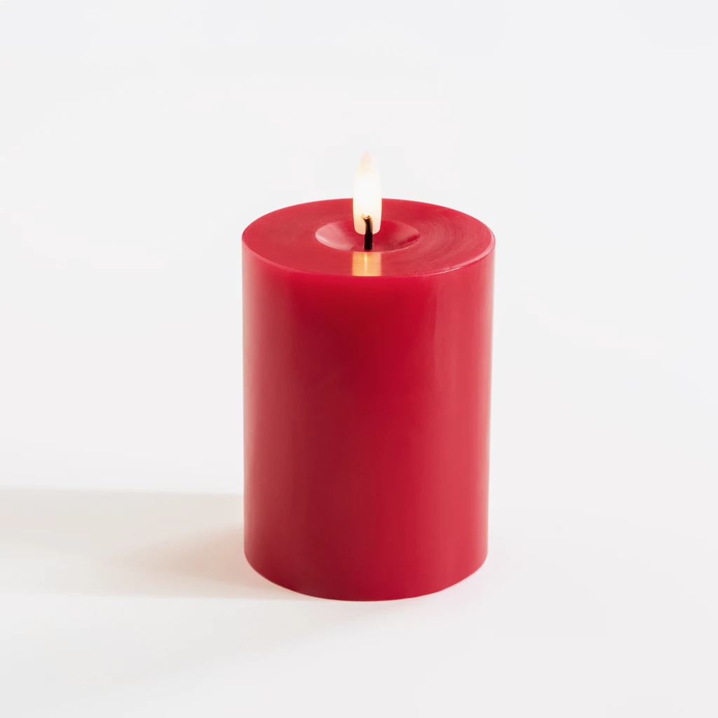 Ester & Erik LED Stumpenkerze Winter Berry 10 cm