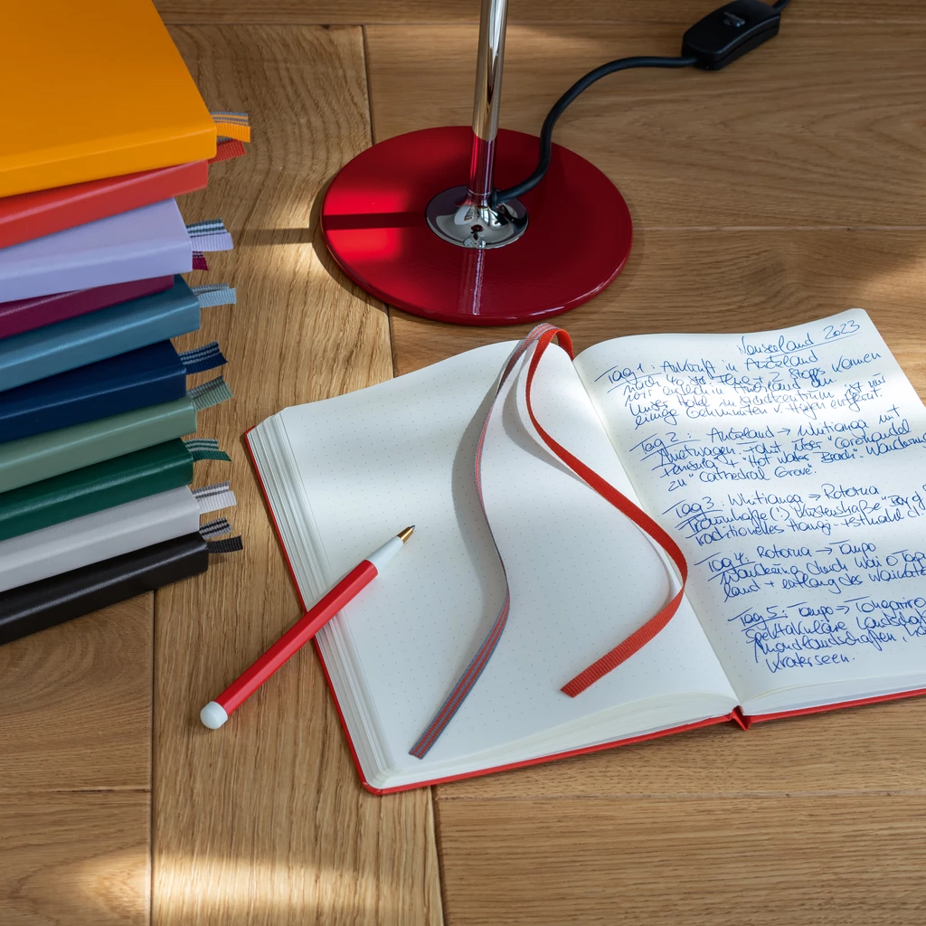 Leuchtturm1917 Notizbuch A5 dotted Stone Blue