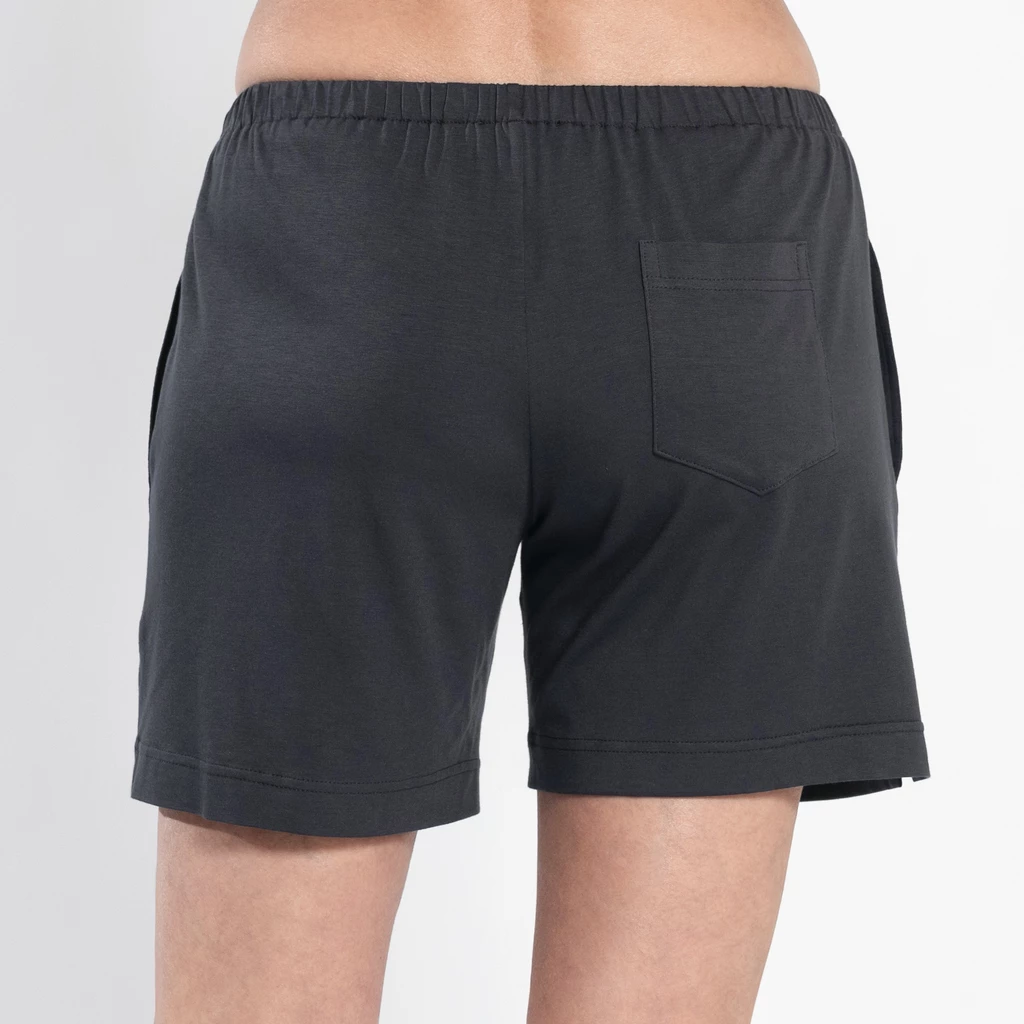 Sunday in Bed X Torquato Pyjamashorts Terry Nearly Black XL