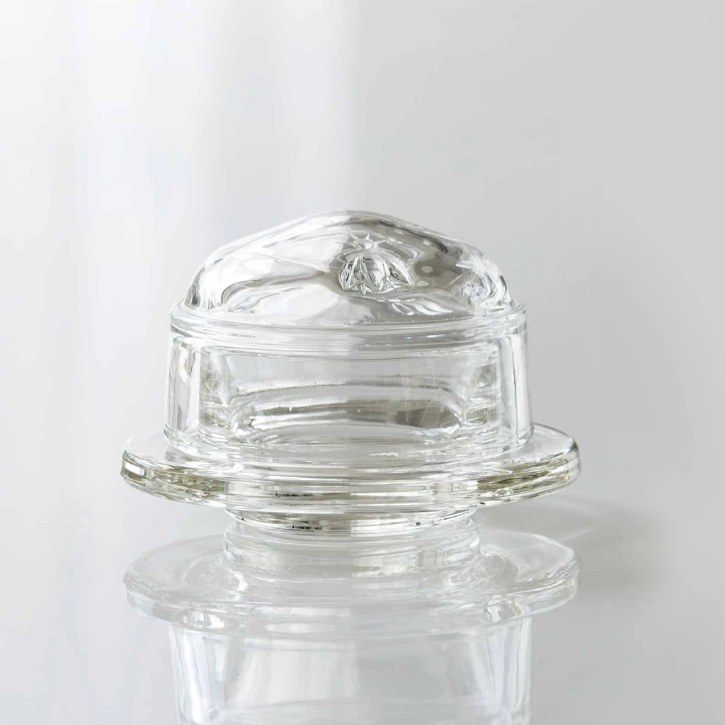 Schälchen mit Glocke La Rochère Biene