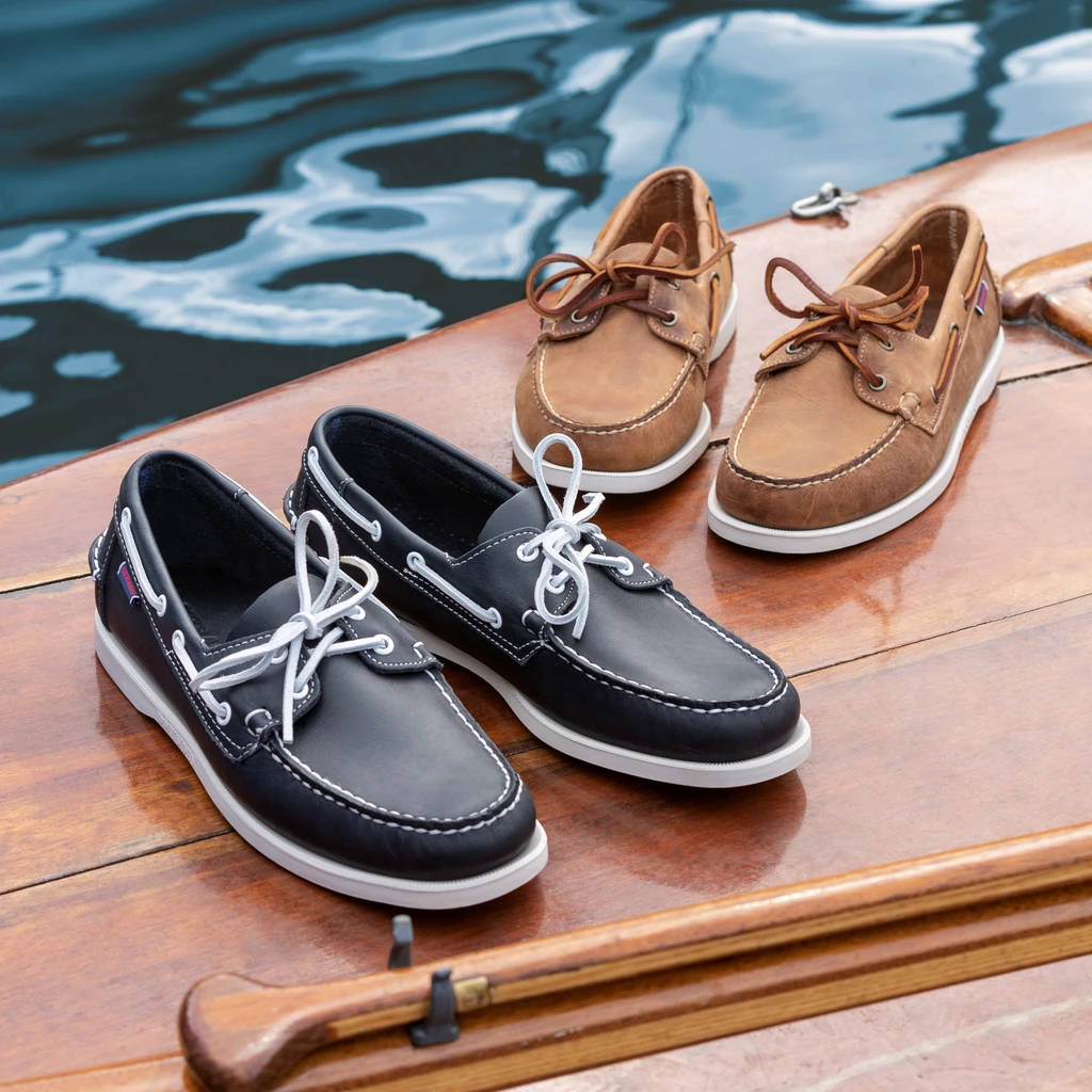 Sebago Docksides Herren Braun 43