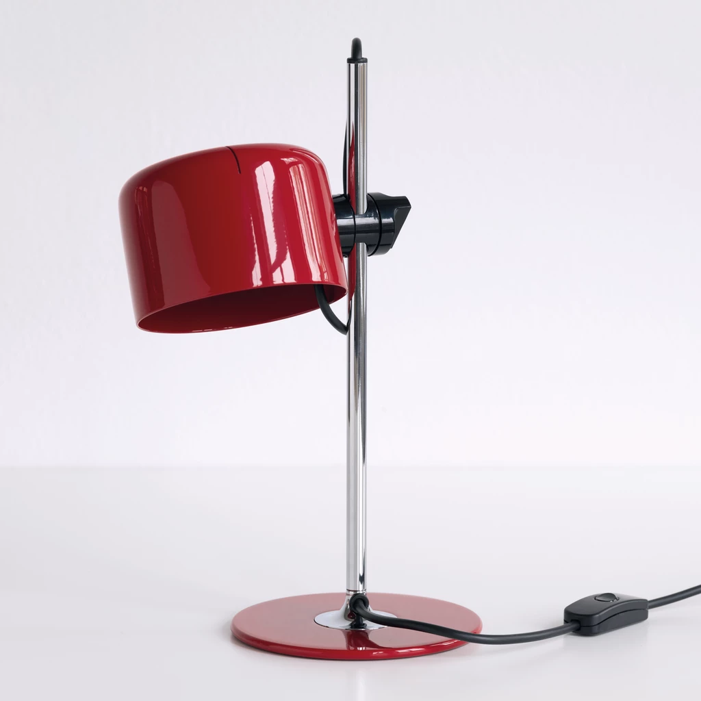 Tischlampe Oluce Mini Coupé Schwarz