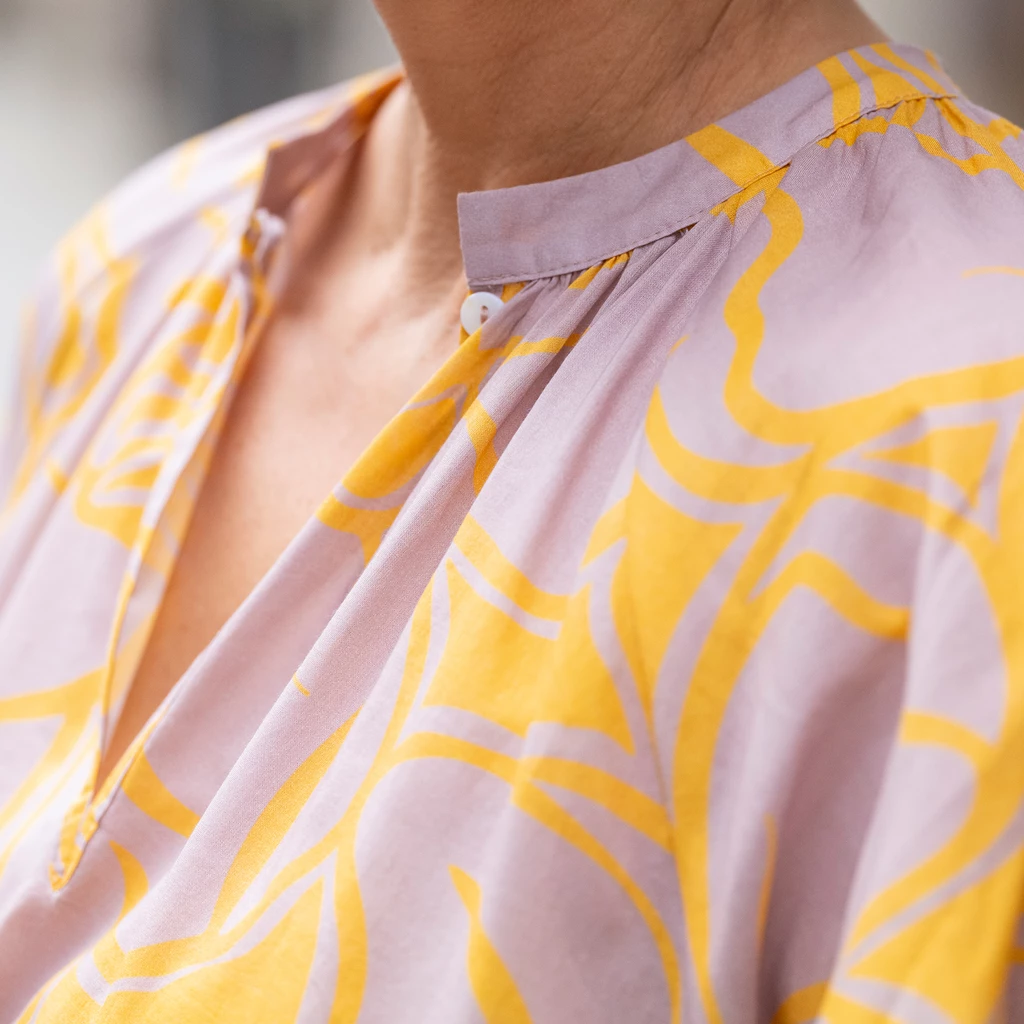 Sunday in Bed X Torquato Top Cecile Sorbet L