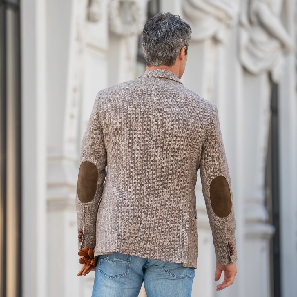 Risby & Leckonfield Four-Pocket-Tweed-Sakko Sinclair