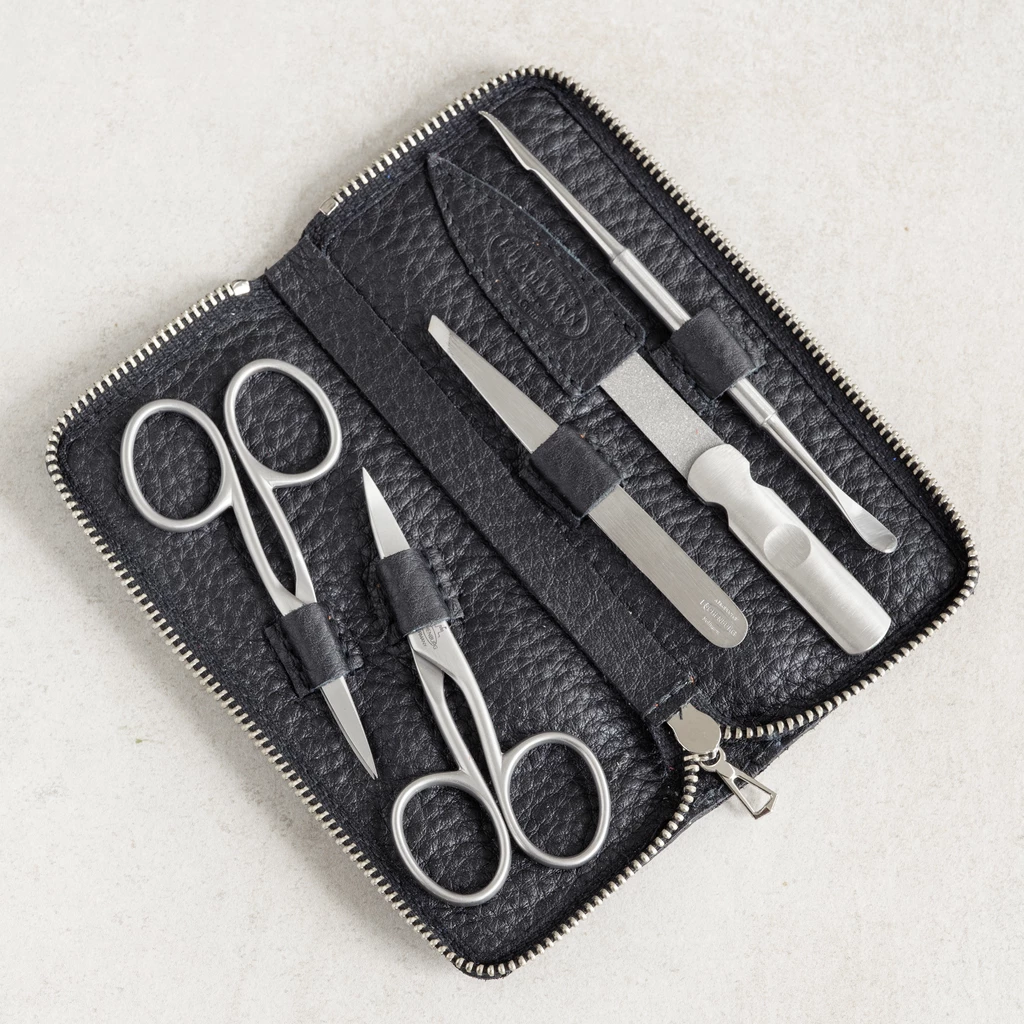 Hammann Maniküre-Etui Schwarz klein