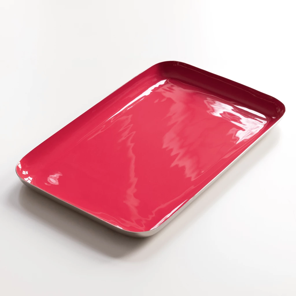 Wimborne Tray Ruby Red L