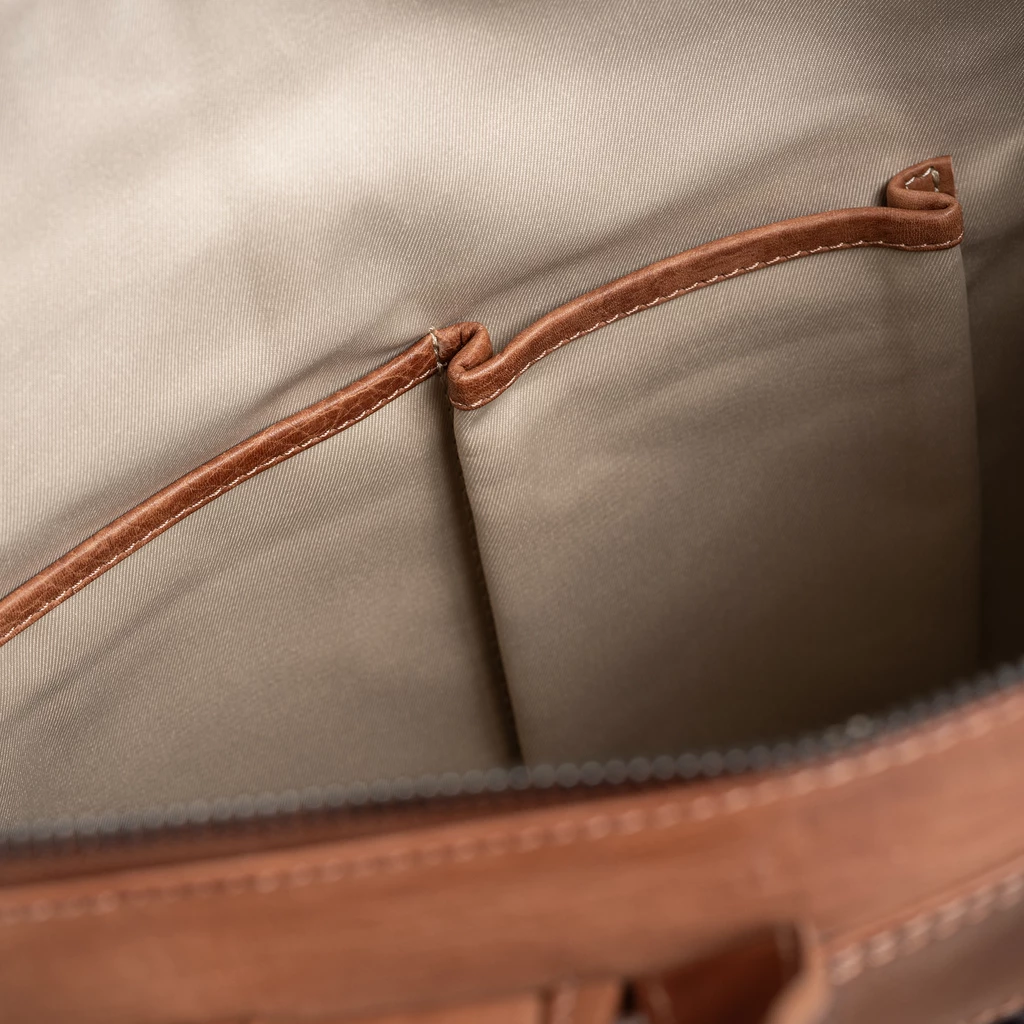 Leder City Rucksack