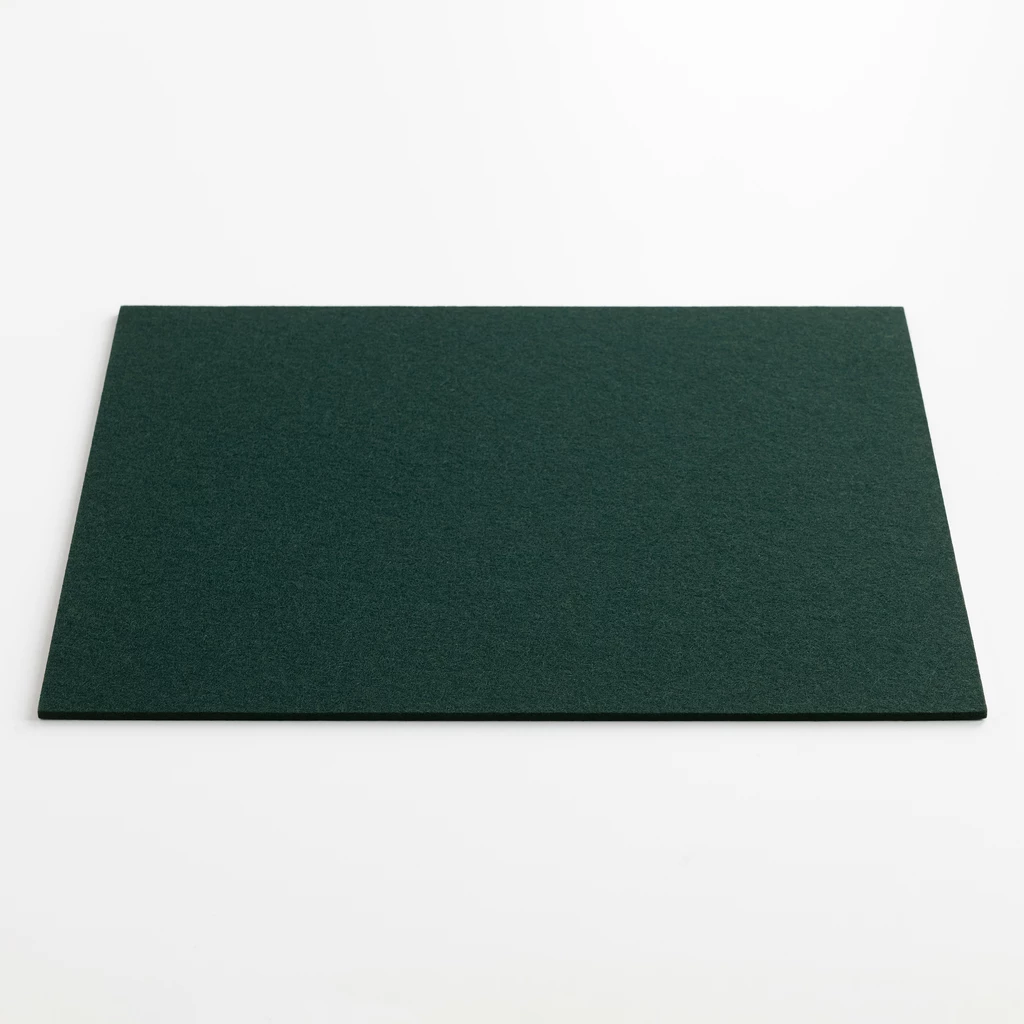 Tischset Wollfilz 35 x 45 cm Grün