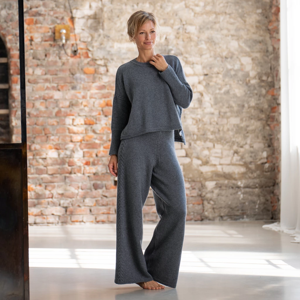 Lounge-Hose Merino Dunlough