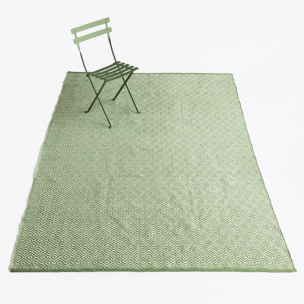 Outdoor-Teppich Nantucket Grau 120 x 180 cm