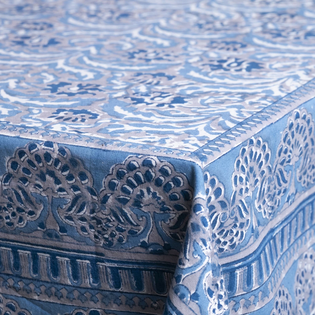 Tischdecke Blockprint Tribute to William Morris