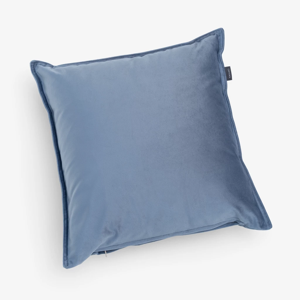 Samtkissen Celeste Hellblau 40 x 40 cm