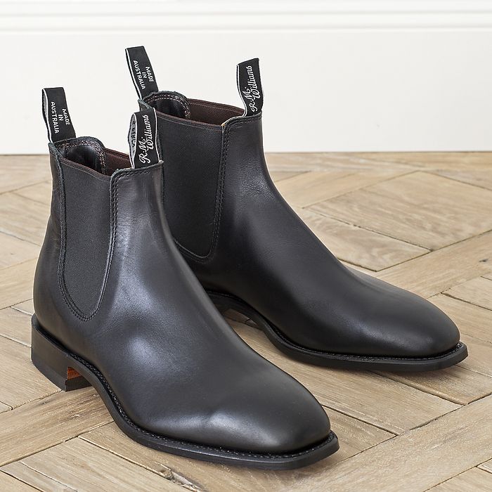 R.M. Williams Chelsea Boots Leather black