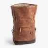 Leder Rolltop Rucksack Vicenza - 3