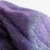 Cushendale: Mohair-Plaid aus Irland Aubergine - 5