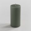 Ester & Erik Stumpenkerze 15 cm  Ø 7 cm Pale Green