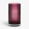 Vase Cannella 25 cm Weinrot