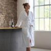 Frottee-Bademantel Orelund Weiß - 5