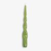 Lackkerzen Twist 24 cm Ø 2,2 cm Apfelgrün 4er-Set