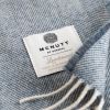 McNutt X Torquato Merino-Wolldecke Blue - 2
