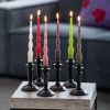 Lackkerzen Twist 24 cm Ø 2,2 cm Altrosa 4er-Set - 2