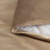 Samtbettüberwurf Celeste Taupe 260 x 280 cm - 3