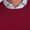 William Lockie X Torquato Rundhals Kaschmir Claret 50 - 3