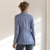 Risby & Leckonfield Damenblazer Hamptons Hellblau - 3