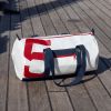 Tasche aus Segeltuch klein mit  roter Nummer - 2
