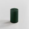 Ester & Erik Stumpenkerze 10 cm Ø 7 cm Dark Green