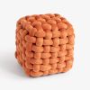 Samtpouf Knot Orange