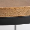 Couchtisch Madras rund 69 cm Bronzegold - 4