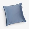Samtkissen Celeste Hellblau 40 x 40 cm