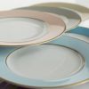 Porcelaine de Limoges Dessertteller mit Golddekor Opal - 2