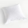 Kissenbezug Perkal Weiß 80 x 80 cm