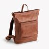 Leder City Rucksack